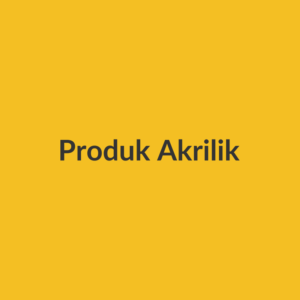 Gantungan Kunci Akrilik Custom